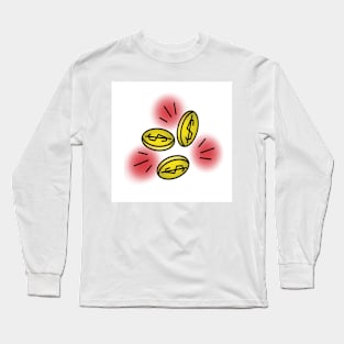 gold coins Long Sleeve T-Shirt